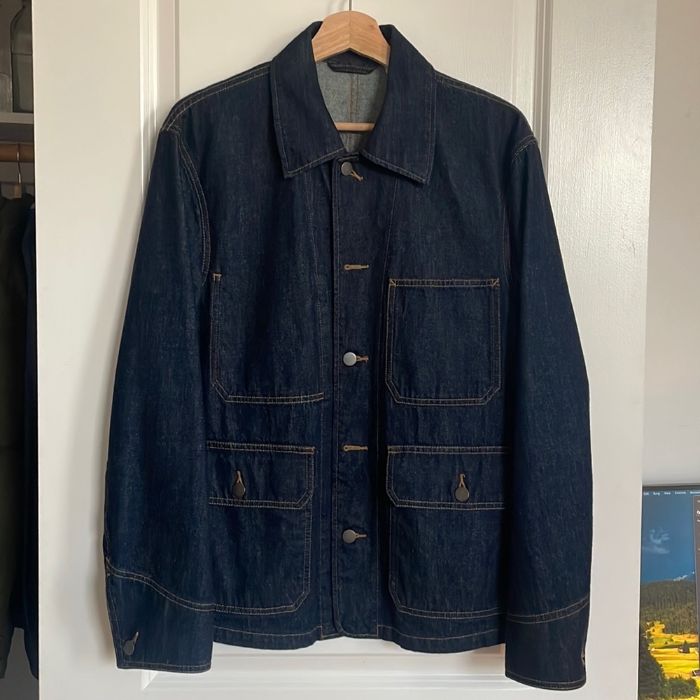 Oversized denim jacket